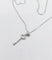 Collier Collier et pendentif clé vintage en or blanc 18k et diamants 58 Facettes A07033 et A07034
