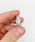 Bague 54 Alliance américaine Art déco éternité en platine et diamants baguette 1,68 ct 58 Facettes A07209