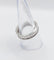 Bague 54 Alliance américaine Art déco éternité en platine et diamants baguette 1,68 ct 58 Facettes A07209