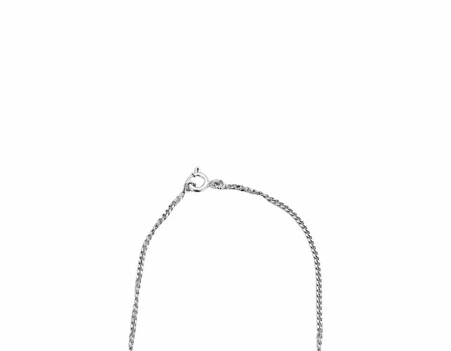 Collier Collier pendentif en or blanc 18 carats et diamant 0,50 ct 58 Facettes BO/240009