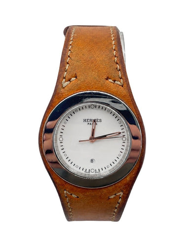 Montre Hermès Harnais HA3.410 - Montre quartz en acier 30 mm 58 Facettes 1871