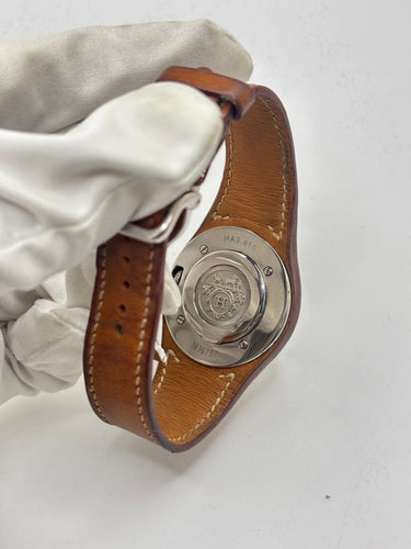 Montre Hermès Harnais HA3.410 - Montre quartz en acier 30 mm 58 Facettes 1871
