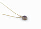 Pendentif Pendentif ancien rosace en or rose 18 carats, grenat et perles 58 Facettes Pendentif 149 11