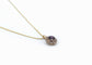Pendentif Pendentif ancien rosace en or rose 18 carats, grenat et perles 58 Facettes Pendentif 149 11