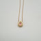 Collier Collier en or jaune 18k serti d’une tourmaline poire et diamants 58 Facettes #BT