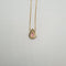 Collier Collier en or jaune 18k serti d’une tourmaline poire et diamants 58 Facettes #BT