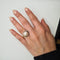 Bague 50 Bague en or jaune 18k avec perle de culture et diamants 58 Facettes #BT