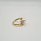 Bague 50 Bague en or jaune 18k avec perle de culture et diamants 58 Facettes #BT