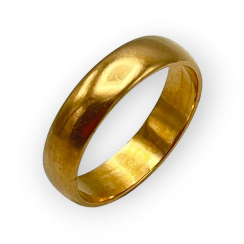 Bague 54 Alliance - Bague en or jaune 750 58 Facettes 149068928