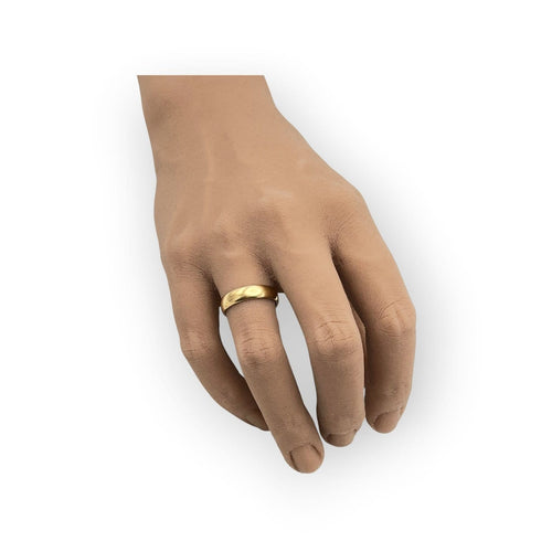 Bague 54 Alliance - Bague en or jaune 750 58 Facettes 149068928