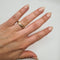 Bague 55 Alliance - Bague en or jaune et blanc 18k 58 Facettes #BT
