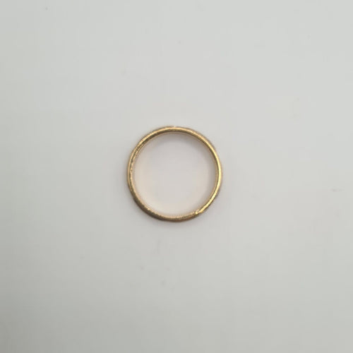 Bague 55 Alliance - Bague en or jaune et blanc 18k 58 Facettes #BT