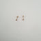 Boucles d'oreilles Boucles d'oreilles clous en or jaune 18k et diamants 58 Facettes #BT