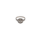 Bague 53 Bague solitaire en or blanc 18k avec diamants 58 Facettes #BT