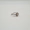 Bague 53 Bague solitaire en or blanc 18k avec diamants 58 Facettes #BT