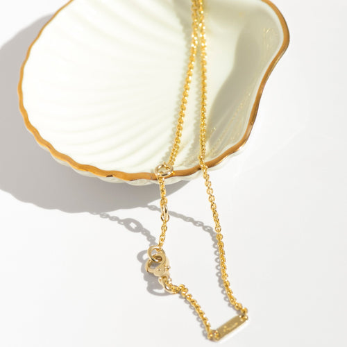Collier Pomellato Vintage - Collier chaîne forçat réglable en or jaune 18 carats 58 Facettes