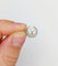 Pendentif Pendentif croissant de lune ancien en or 18k, platine, diamants et perle 58 Facettes A07054