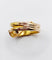 Bague 61 Bague serpent antique à deux têtes en or 18k, diamants et rubis 58 Facettes A06971