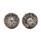 Boucles d'oreilles Puces d’oreilles marguerite anciennes en or 18k et platine, diamants 58 Facettes A07047