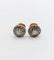 Boucles d'oreilles Puces d’oreilles marguerite anciennes en or 18k et platine, diamants 58 Facettes A07047