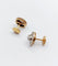 Boucles d'oreilles Puces d’oreilles marguerite anciennes en or 18k et platine, diamants 58 Facettes A07047