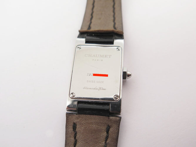 Montre Chaumet Khesis - Montre quartz 30 mm en acier, index diamants 58 Facettes 274708
