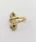 Bague 53 Bague marquise antique en or 18k et platine, diamants 58 Facettes A07005