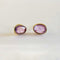 Boucles d'oreilles AITCHES - Boucles d'oreilles Love More en or rose 18K saphirs roses 58 Facettes GER1041DP