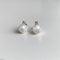 Boucles d'oreilles AITCHES - Boucles d'oreilles perles Akoya et diamants en or blanc 18K 58 Facettes GER1321WG