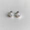 Boucles d'oreilles AITCHES - Boucles d'oreilles perles Akoya et diamants en or blanc 18K 58 Facettes GER1321WG