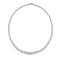 Collier AITCHES - Collier tennis dégradé Disco en or blanc 18K diamants 58 Facettes GPD1056WG