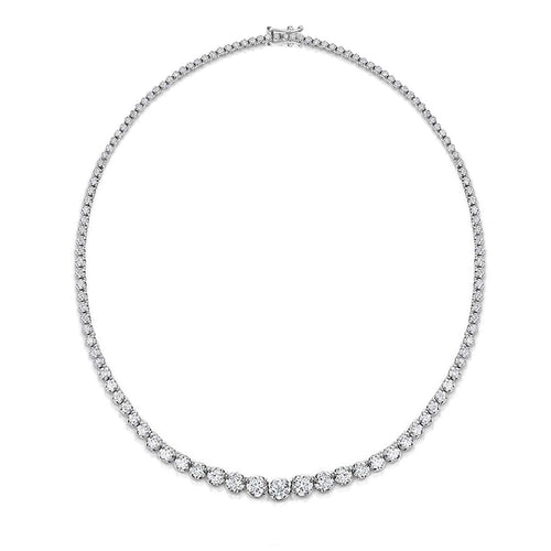 Collier Disco - Collier tennis en or blanc 18K et diamants 58 Facettes GPD1056WG