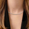Collier Embrace - Collier tennis en or blanc 18K et diamants 58 Facettes GPD1045WG