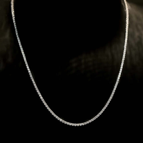 Collier Embrace - Collier tennis en or blanc 18K et diamants 58 Facettes GPD1045WG
