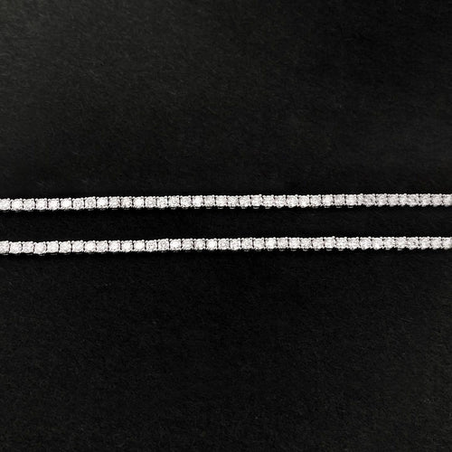 Collier Embrace - Collier tennis en or blanc 18K et diamants 58 Facettes GPD1045WG