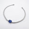 Bracelet Disco - Bracelet tennis en or blanc 18K, diamants et saphir 58 Facettes GBT1042WG