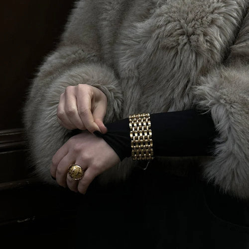 Bracelet Bracelet modulaire en or jaune 18 carats 58 Facettes BRACELET - 001
