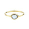 Bague 57 Love More - Bague en or 18K et saphir bleu 0,45 ct 58 Facettes GBR1206YB