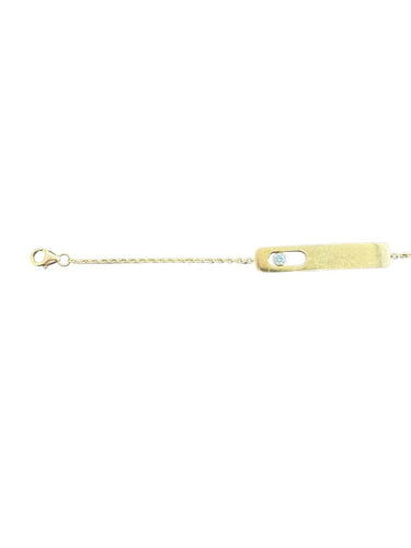 Bracelet Messika - Bracelet My First GM en or jaune, diamant 58 Facettes X04618