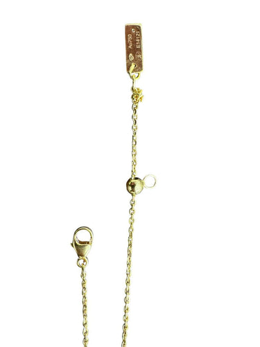 Collier Messika - Collier Lucky Move en or jaune 750 millièmes et turquoise 58 Facettes X04619