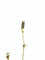 Collier Messika - Collier Lucky Move en or jaune 750 millièmes et turquoise 58 Facettes X04619