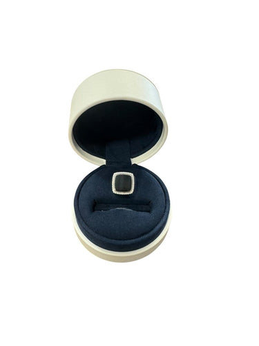 Bague 57 Fred - Bague Pain de sucre en or gris et diamants 58 Facettes X04426