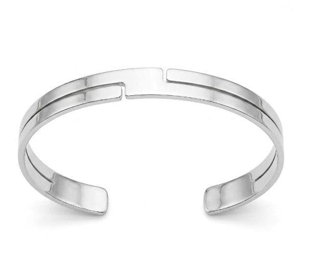 Bracelet Dinh Van Seventies - Bracelet jonc en or blanc 58 Facettes Dinh Van guimel