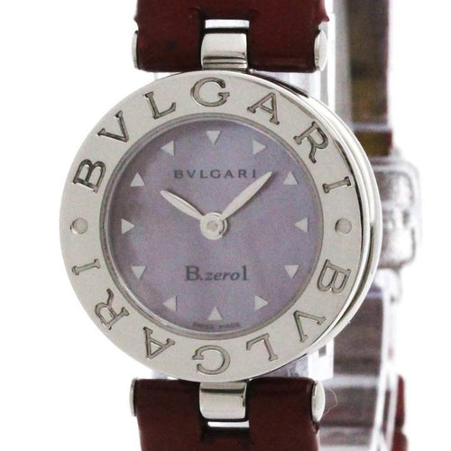 Montre Bvlgari B.Zero 1 - Montre quartz en acier et cuir 58 Facettes fkekyxk0dx