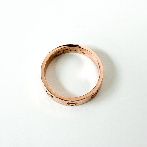 Cartier Love - Bague en or rose 18K
