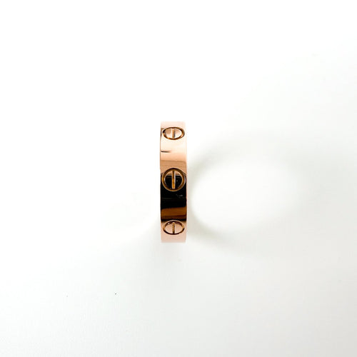 Cartier Love - Bague en or rose 18K