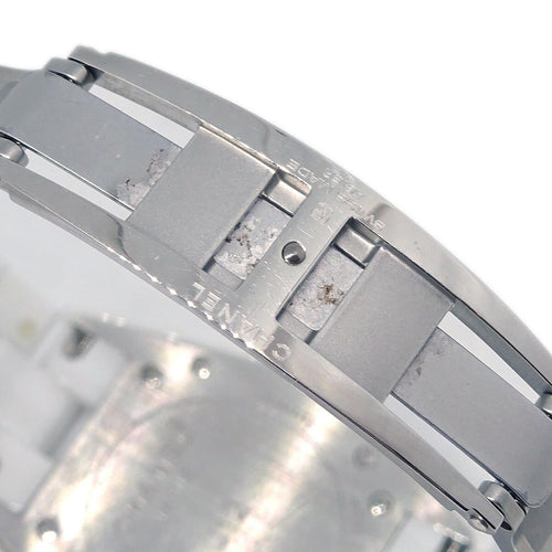 Montre Chanel J12 - Montre quartz en céramique et acier avec diamants 58 Facettes kgizel3xi7