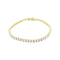 Bracelet Bracelet ligne deux ors, diamants, 2 carats. 58 Facettes 35592