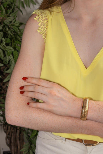 Bracelet Paul Leclerc Bracelet Ruban  Or jaune 58 Facettes 5560184CN