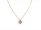 Collier pendentif POIRAY coeur entrelace pm en or rose 18k +chaine 9k boite 58 Facettes 274664